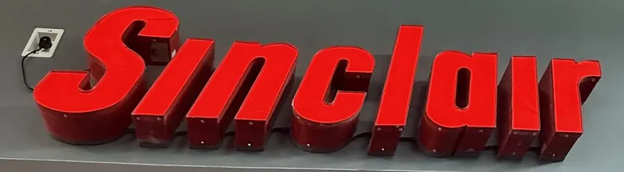 Sinclair Channel Letters