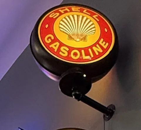 Shell Gasoline Globe