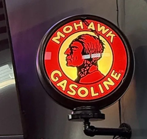 Mohawk Gasoline Globe