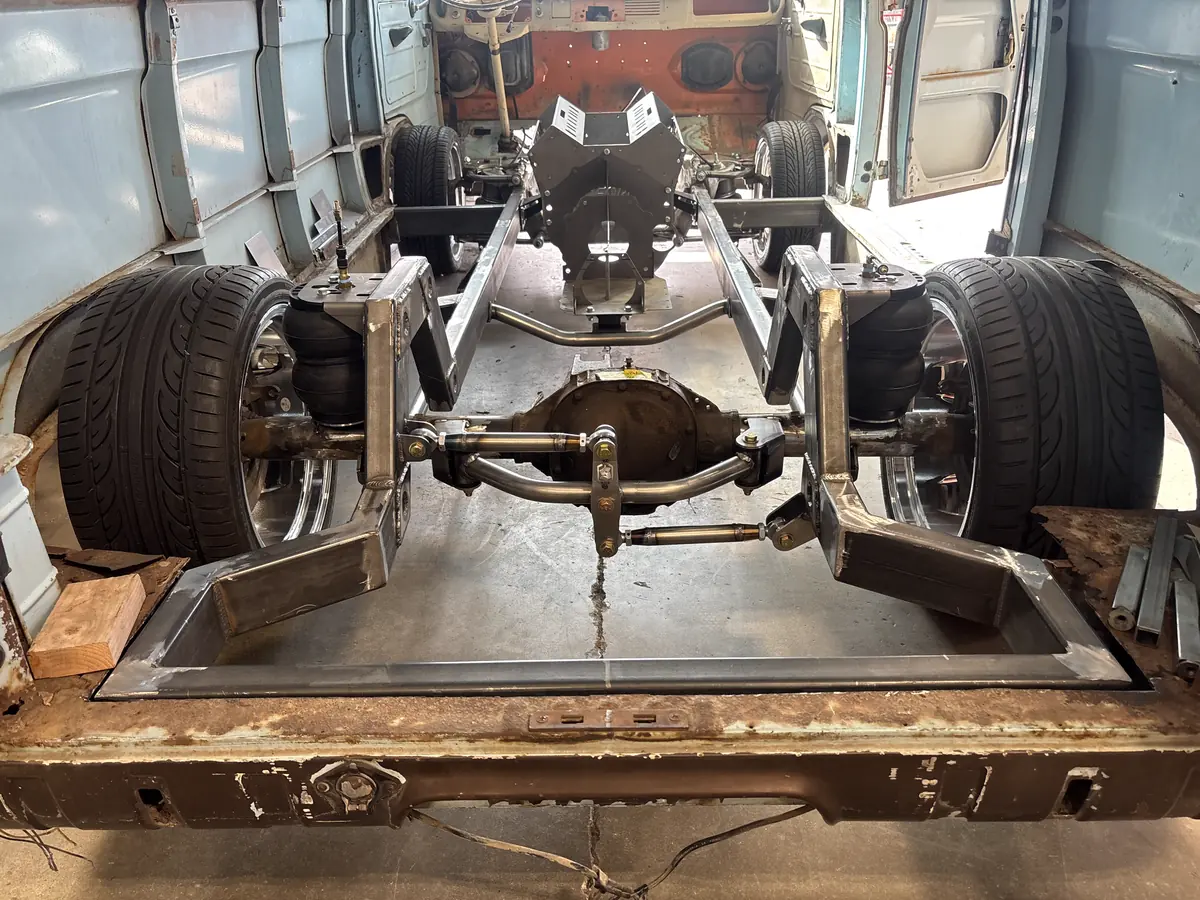 New rear suspension going under it - March 2026